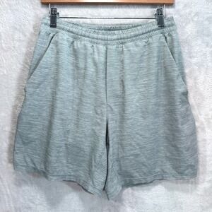 lululemon Pace‎ Breaker Lined Shorts Mens M Heather Gray Running Gym